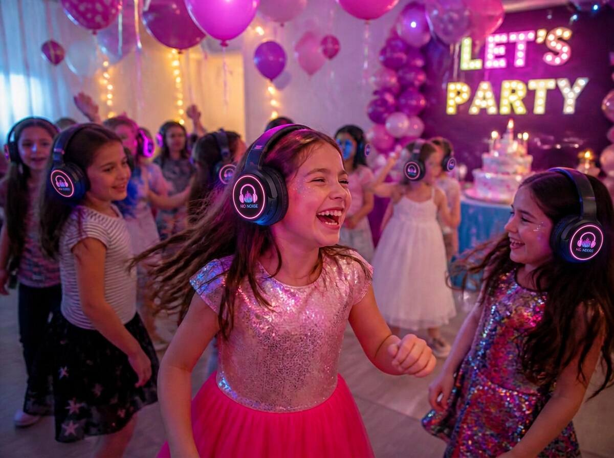 Silent Disco Hire for Kids Parties in Devon