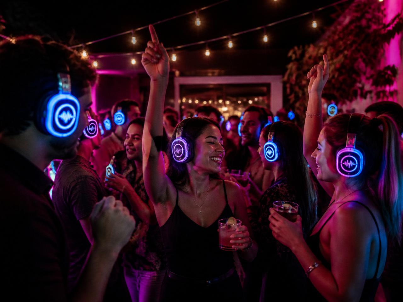 Silent Disco Hire for Birthdays & General Parties in Devon