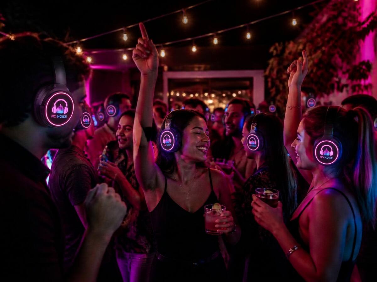Silent Disco Hire for Birthdays & General Parties in Devon