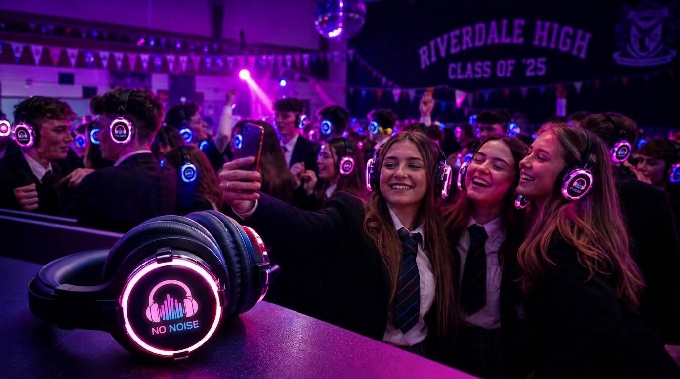 Silent Disco Hire for Schools & Colleges in Devon